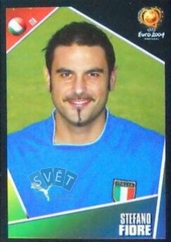 Stefano Fiore Italy samolepka Panini UEFA EURO 2004 #233