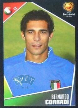 Bernardo Corradi Italy samolepka Panini UEFA EURO 2004 #239