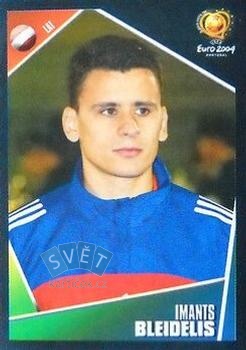 Imants Bleidelis Latvija samolepka Panini UEFA EURO 2004 #263