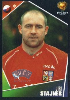 Jiri Stajner Czech Republic samolepka Panini UEFA EURO 2004 #291