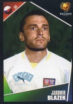 Jaromir Blazek Czech Republic samolepka Panini UEFA EURO 2004 #293