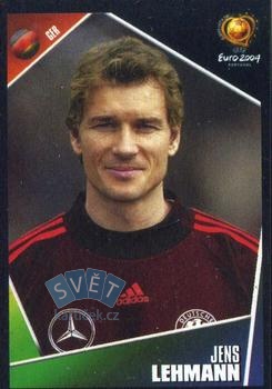 Jens Lehmann Germany samolepka Panini UEFA EURO 2004 #297