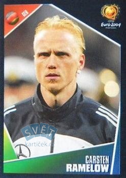 Carsten Ramelow Germany samolepka Panini UEFA EURO 2004 #302