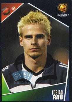 Tobias Rau Germany samolepka Panini UEFA EURO 2004 #304
