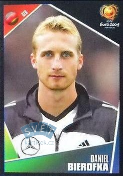 Daniel Bierofka Germany samolepka Panini UEFA EURO 2004 #306