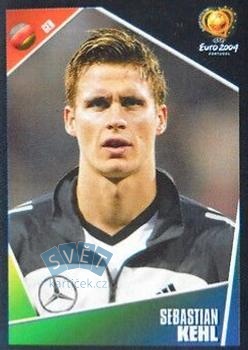 Sebastian Kehl Germany samolepka Panini UEFA EURO 2004 #307