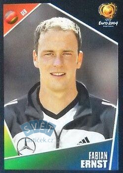 Fabian Ernst Germany samolepka Panini UEFA EURO 2004 #309
