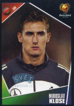 Miroslav Klose Germany samolepka Panini UEFA EURO 2004 #314