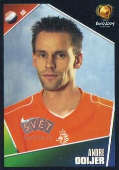 Andre Ooijer Netherlands samolepka Panini UEFA EURO 2004 #319