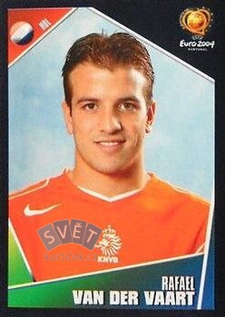 Rafael van der Vaart Netherlands samolepka Panini UEFA EURO 2004 #325