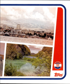 Croatia Landmark Croatia samolepka Topps EURO 2024 #CRO-P2
