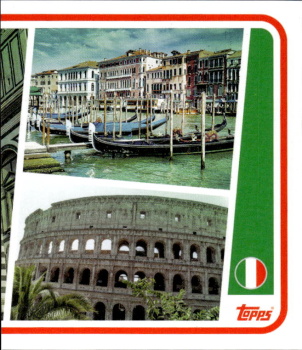 Italy Landmark Italy samolepka Topps EURO 2024 #ITA-P2