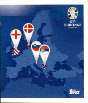 Overview samolepka Topps EURO 2024 #GC2