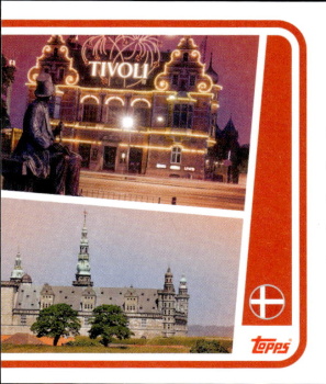 Denmark Landmark Denmark samolepka Topps EURO 2024 #DEN-P2