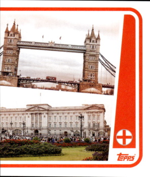 England Landmark England samolepka Topps EURO 2024 #ENG-P2