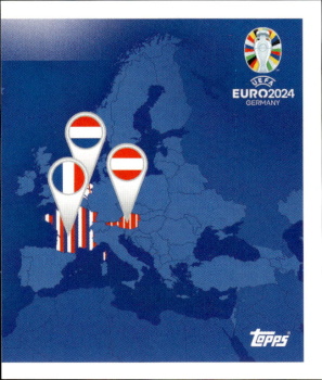 Overview samolepka Topps EURO 2024 #GD2
