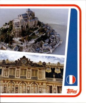 France Landmark France samolepka Topps EURO 2024 #FRA-P2