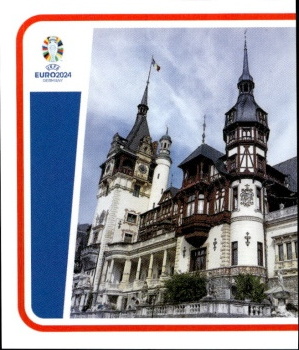 Romania Landmark Romania samolepka Topps EURO 2024 #ROM-P1