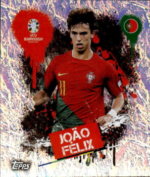 Joao Felix Portugal samolepka Topps EURO 2024 #POR3