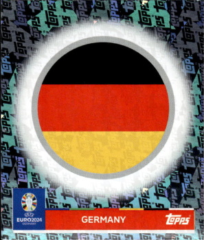 Emblem Germany samolepka Topps EURO 2024 Topps Foil #GER1