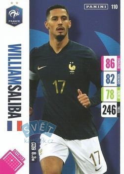 William Saliba France Panini Adrenalyn XL England 2024 Tournament Edition #110
