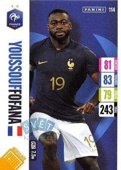 Youssouf Fofana France Panini Adrenalyn XL England 2024 Tournament Edition #114