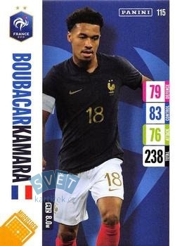 Boubacar Kamara France Panini Adrenalyn XL England 2024 Tournament Edition #115