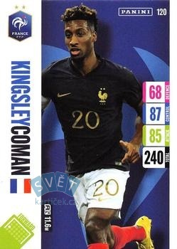 Kingsley Coman France Panini Adrenalyn XL England 2024 Tournament Edition #120