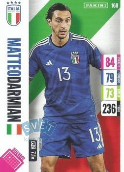 Matteo Darmian Italy Panini Adrenalyn XL England 2024 Tournament Edition #160