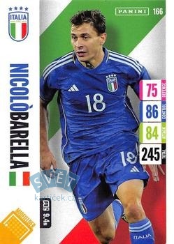 Nicolo Barella Italy Panini Adrenalyn XL England 2024 Tournament Edition #166