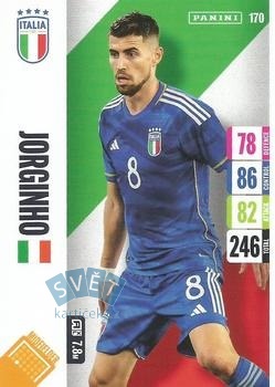 Jorginho Italy Panini Adrenalyn XL England 2024 Tournament Edition #170