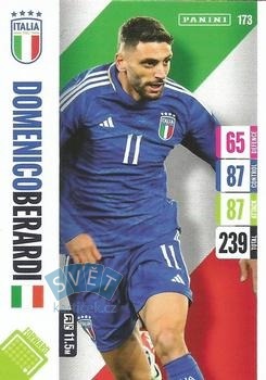 Domenico Berardi Italy Panini Adrenalyn XL England 2024 Tournament Edition #173