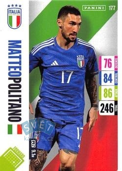 Matteo Politano Italy Panini Adrenalyn XL England 2024 Tournament Edition #177