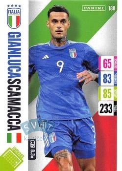 Gianluca Scamacca Italy Panini Adrenalyn XL England 2024 Tournament Edition #180