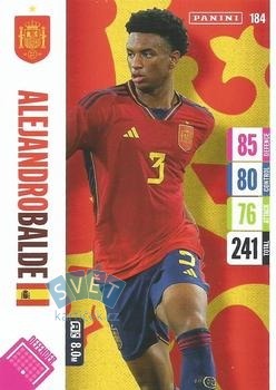 Alejandro Balde Spain Panini Adrenalyn XL England 2024 Tournament Edition #184