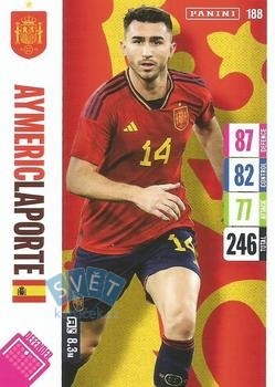 Aymeric Laporte Spain Panini Adrenalyn XL England 2024 Tournament Edition #188
