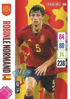 Robin Le Normand Spain Panini Adrenalyn XL England 2024 Tournament Edition #189