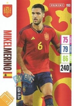 Mikel Merino Spain Panini Adrenalyn XL England 2024 Tournament Edition #193