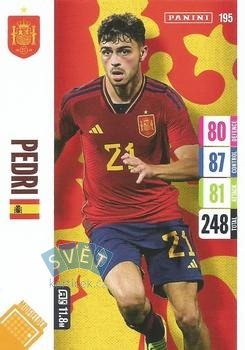 Pedri Spain Panini Adrenalyn XL England 2024 Tournament Edition #195