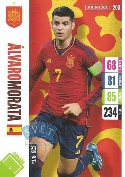 Alvaro Morata Spain Panini Adrenalyn XL England 2024 Tournament Edition #203