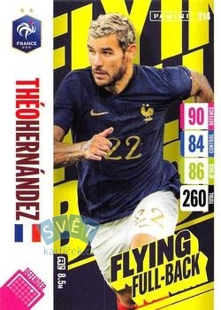 Theo Hernandez France Panini Adrenalyn XL England 2024 Tournament Edition Flying Full-Back #214