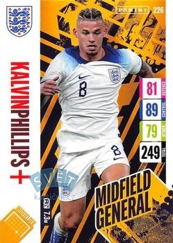 Kalvin Phillips England Panini Adrenalyn XL England 2024 Tournament Edition Midfield General #226