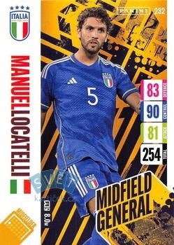 Manuel Locatelli Italy Panini Adrenalyn XL England 2024 Tournament Edition Midfield General #232