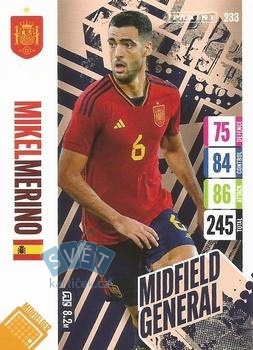 Mikel Merino Spain Panini Adrenalyn XL England 2024 Tournament Edition Midfield General #233