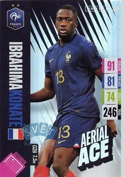 Ibrahima Konate France Panini Adrenalyn XL England 2024 Tournament Edition Aerial Ace #236