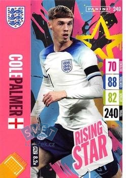 Cole Palmer England Panini Adrenalyn XL England 2024 Tournament Edition Rising Star #240