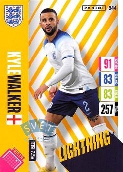 Kyle Walker England Panini Adrenalyn XL England 2024 Tournament Edition Lightning #244