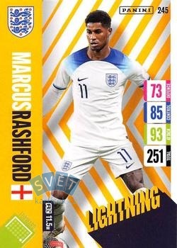 Marcus Rashford England Panini Adrenalyn XL England 2024 Tournament Edition Lightning #245