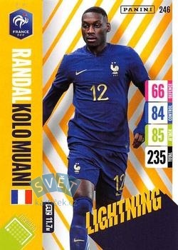 Randal Kolo Muani France Panini Adrenalyn XL England 2024 Tournament Edition Lightning #246