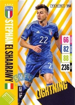 Stephan El Shaarawy Italy Panini Adrenalyn XL England 2024 Tournament Edition Lightning #250